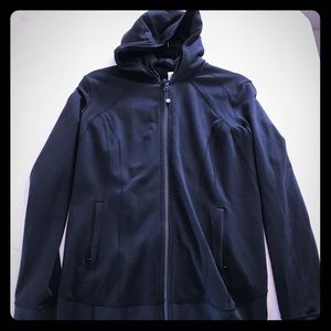 LuluLemon Black Zip-up Jacket with Hood